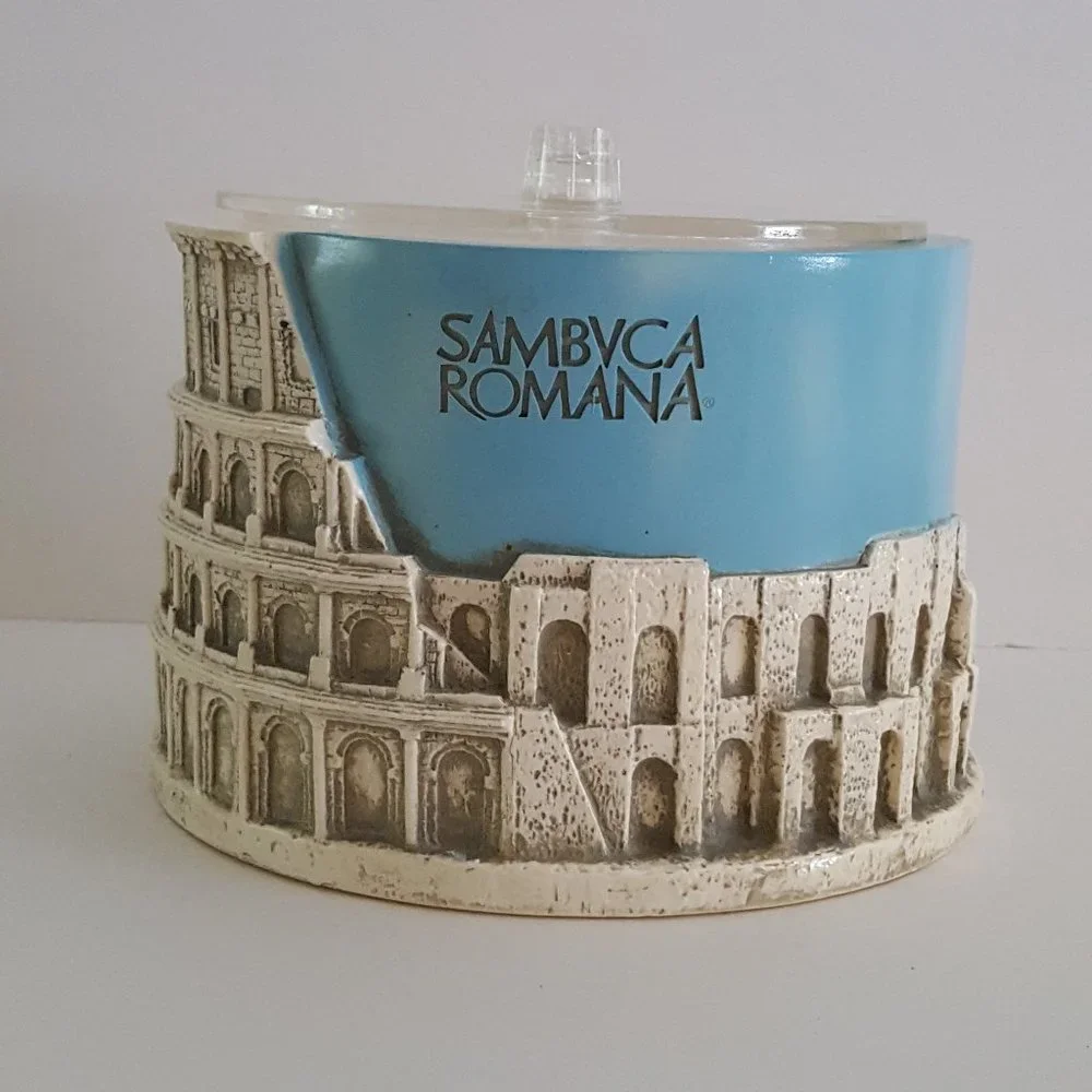 Ice Bucket Roman Colosseum Sambuca Romana Vintage Rare Unique*Read*